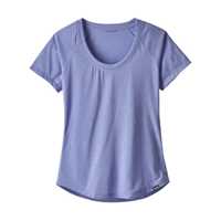 T-Shirt - Light violet blue - Donna - Ws Short-Sleeved Cap Cool Trail Shirt  Patagonia