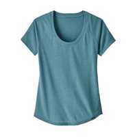 T-Shirt - Mako blue - Donna - Ws Short-Sleeved Cap Cool Trail Shirt  Patagonia