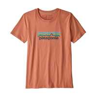 T-Shirt - Mellow mellon - Donna - T-Shirt Donna Ws Pastel P-6 Logo Organic Crew  Patagonia