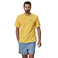 T-Shirt - Milled Yellow - Uomo - T-Shirt uomo Ms P-6 Logo Responsibili-Tee  Patagonia