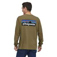 T-Shirt - Moray khaki - Uomo - Ms L/S P-6 Logo Responsibili-Tee  Patagonia