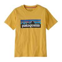 T-Shirt - Nectar Yellow - Bambino - Ks P-6 Logo T-Shirt  Patagonia