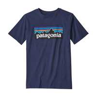 T-Shirt - Neo navy - Bambino - Boys P-6 Logo Organic T-Shirt  Patagonia