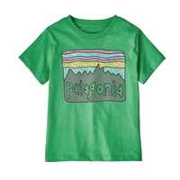 T-Shirt - Nettle Green - Bambino - T-Shirt Baby Fitz Roy Skies  Patagonia