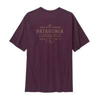 T-Shirt - Night Plum - Uomo - T-Shirt uomo Ms Forge Mark Responsibili-Tee  Patagonia