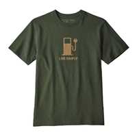 T-Shirt - Nomad Green - Uomo - Ms Live Simply Power Responsibili-Tee  Patagonia
