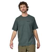 T-Shirt - Nouveau Green - Uomo - T-Shirt uomo Ms P-6 Logo Responsibili-Tee  Patagonia