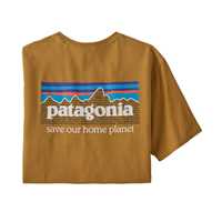 T-Shirt - Oaks Brown - Uomo - T-Shirt uomo Ms P-6 Organic T-Shirt  Patagonia