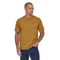 T-Shirt - Oaks Brown - Uomo - T-Shirt uomo Ms P-6 Organic T-Shirt  Patagonia