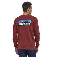 T-Shirt - Oxide Red - Uomo - MsLong-sleeved P-6 Logo Responsibili-Tee  Patagonia