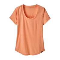 T-Shirt - Peach shrbet - Donna - Ws Short-Sleeved Cap Cool Trail Shirt  Patagonia