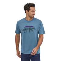 T-Shirt - Pigeon blue - Uomo - Ms Back for Good Organic T-Shirt  Patagonia