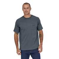 T-Shirt - Plume grey - Uomo - Ms Line Logo Ridge Pocket Responsabili-Teec  Patagonia