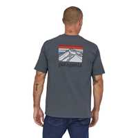 T-Shirt - Plume grey - Uomo - Ms Line Logo Ridge Pocket Responsabili-Teec  Patagonia