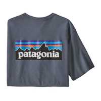 T-Shirt - Plume grey - Uomo - T-Shirt uomo Ms P-6 Logo Responsibili-Tee  Patagonia