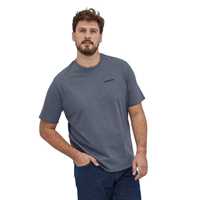 T-Shirt - Plume grey - Uomo - T-Shirt uomo Ms P-6 Logo Responsibili-Tee  Patagonia