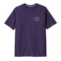 T-Shirt - Plummet Purple - Uomo - Ms Clean Climb Roots Responsibili-Tee  Patagonia