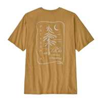 T-Shirt - Pufferfish Gold - Uomo - Ms Clean Climb Roots Responsibili-Tee  Patagonia