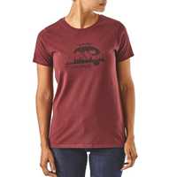 T-Shirt - Rocky Red - Donna - Ws Live Simply Trailer Responsibili-Tee  Patagonia
