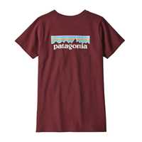T-Shirt - Rocky Red - Donna - Ws Pastel P-6 Logo Responsibili-Tee  Patagonia