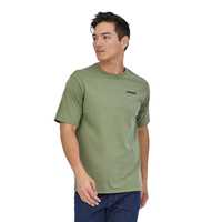 T-Shirt - Sedge green - Uomo - T-shirt uomo Ms P-6 Logo Responsibili-Tee  Patagonia