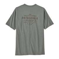 T-Shirt - Sleet Green - Uomo - T-Shirt uomo Ms Forge Mark Responsibili-Tee  Patagonia