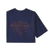 T-Shirt - Sound blu - Uomo - T-Shirt uomo Ms Forge Mark Responsibili-Tee  Patagonia