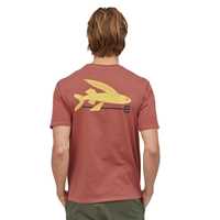 T-Shirt - Spanish red - Uomo - Ms Flying Fish Organic T-Shirt  Patagonia