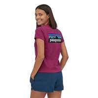 T-Shirt - Star pink - Donna - T-Shirt donna Ws P-6 Logo Responsibili-Tee  Patagonia