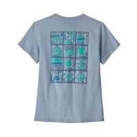 T-Shirt - Steam blue - Donna - T-Shirt Donna Womenss How To Change Responsibili-Tee  Patagonia