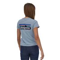 T-Shirt - Steam blue - Donna - T-Shirt donna Ws P-6 Logo Responsibili-Tee  Patagonia