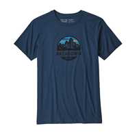 T-Shirt - Stone blue - Uomo - T-shirt uomo Ms Fitz Roy Scope Organic T-Shirt  Patagonia