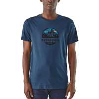 T-Shirt - Stone blue - Uomo - T-shirt uomo Ms Fitz Roy Scope Organic T-Shirt  Patagonia