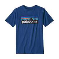T-Shirt - Superior blue - Bambino - Boys P-6 Logo Organic T-Shirt  Patagonia