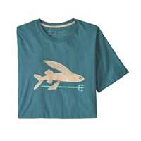 T-Shirt - Tasmanian teal - Uomo - Ms Flying Fish Organic T-Shirt  Patagonia