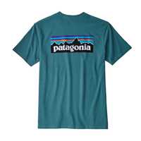 T-Shirt - Tasmanian teal - Uomo - Ms P-6 Logo Responsibili-Tee  Patagonia