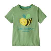 T-Shirt - Thistle green - Bambino - Baby Live Simply Organic T-Shirt  Patagonia