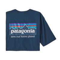T-Shirt - Tidepool blue - Uomo - T-Shirt uomo Ms P-6 Organic T-Shirt  Patagonia
