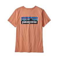 T-Shirt - Toasted peach - Donna - Ws P6 Logo Organic Crew T-Shirt  Patagonia