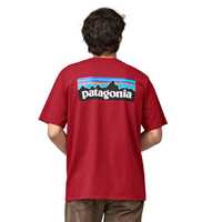 T-Shirt - Touring Red - Uomo - T-Shirt uomo Ms P-6 Logo Responsibili-Tee  Patagonia