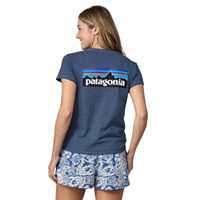 T-Shirt - Utility Blue - Donna - T-Shirt donna Ws P-6 Logo Responsibili-Tee  Patagonia