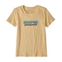 T-Shirt - Vela peach - Donna - T-Shirt Donna Ws Pastel P-6 Logo Organic Crew  Patagonia