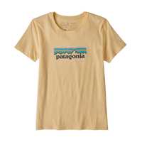 T-Shirt - Vela peach - Donna - Ws Pastel P-6 Logo Organic Crew T-Shirt  Patagonia