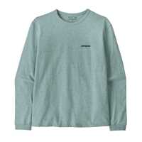 T-Shirt - Virtually Blue - Donna - Ws L/S P-6 Logo Responsibili-Tee  Patagonia