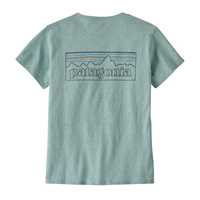 T-Shirt - Virtually Blue - Donna - Ws P-6 Logo Responsibili-Tee  Patagonia