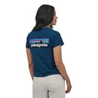T-Shirt - Wavy blue - Donna - T-Shirt donna Ws P-6 Logo Responsibili-Tee  Patagonia