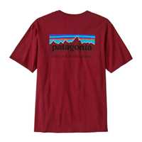 T-Shirt - Wax red - Uomo - T-Shirt uomo Ms P-6 Organic T-Shirt  Patagonia