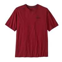 T-Shirt - Wax red - Uomo - T-Shirt uomo Ms P-6 Organic T-Shirt  Patagonia