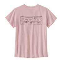 T-Shirt - Whisker Pink - Donna - T-Shirt donna Ws P-6 Logo Responsibili-Tee  Patagonia