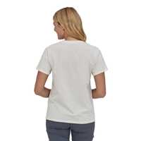T-Shirt - White - Donna - T-shirt donna Ws Alpine Icon Regenerative Organic Pilot Cotton Pocket T-Shirt  Patagonia